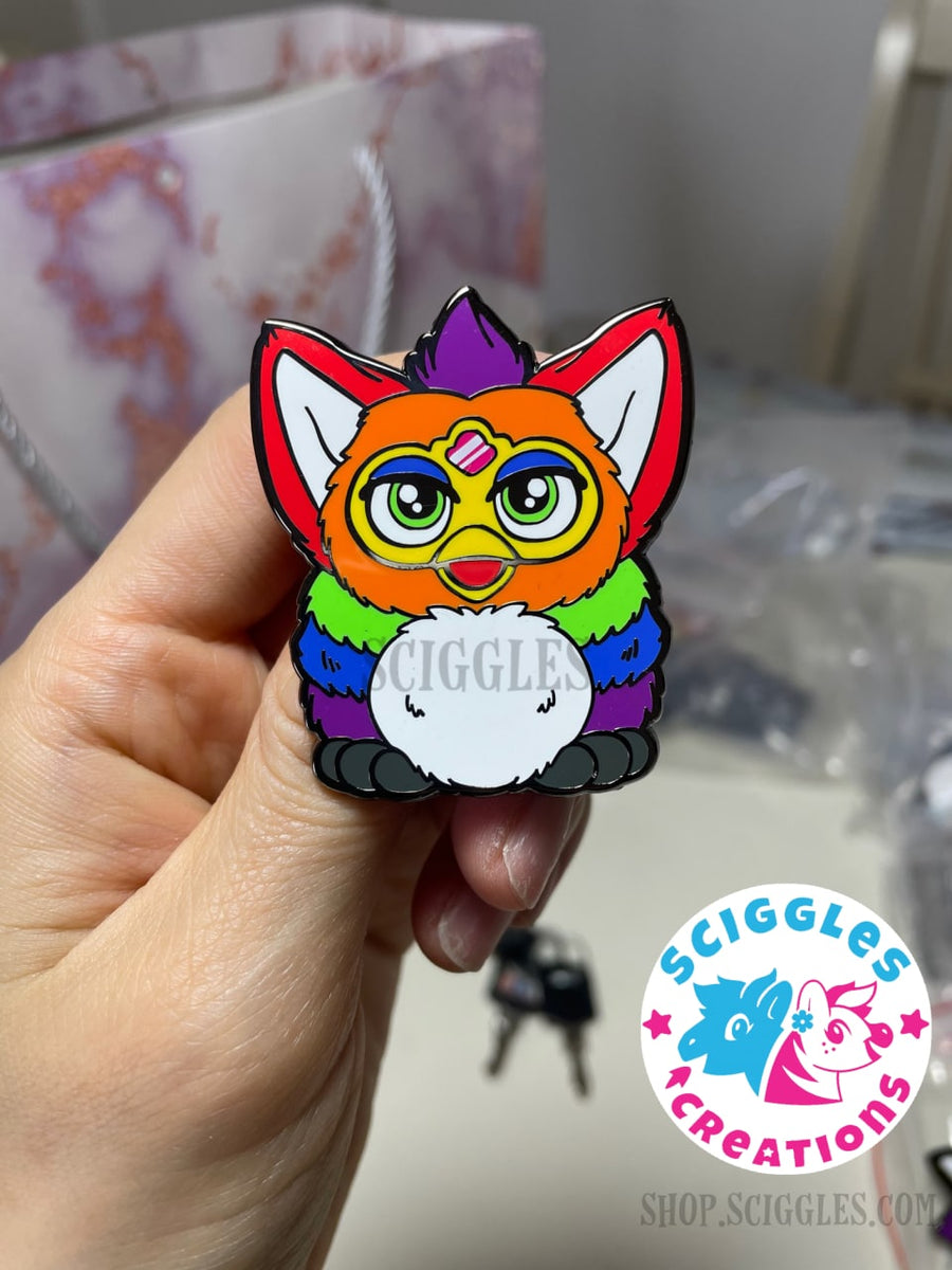 Pride Furby Enamel Pins – Sciggles