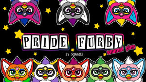 Pride Furby: Enamel Pins - Launched on Kickstarter!
