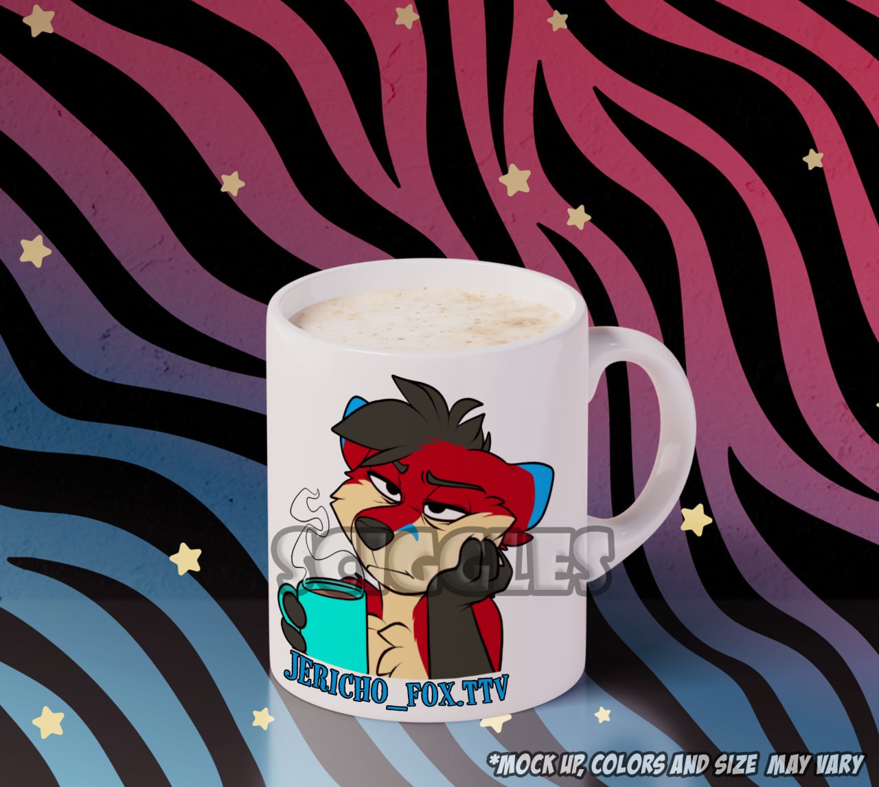 Tired Mug Jericho_fox Coffee Mug