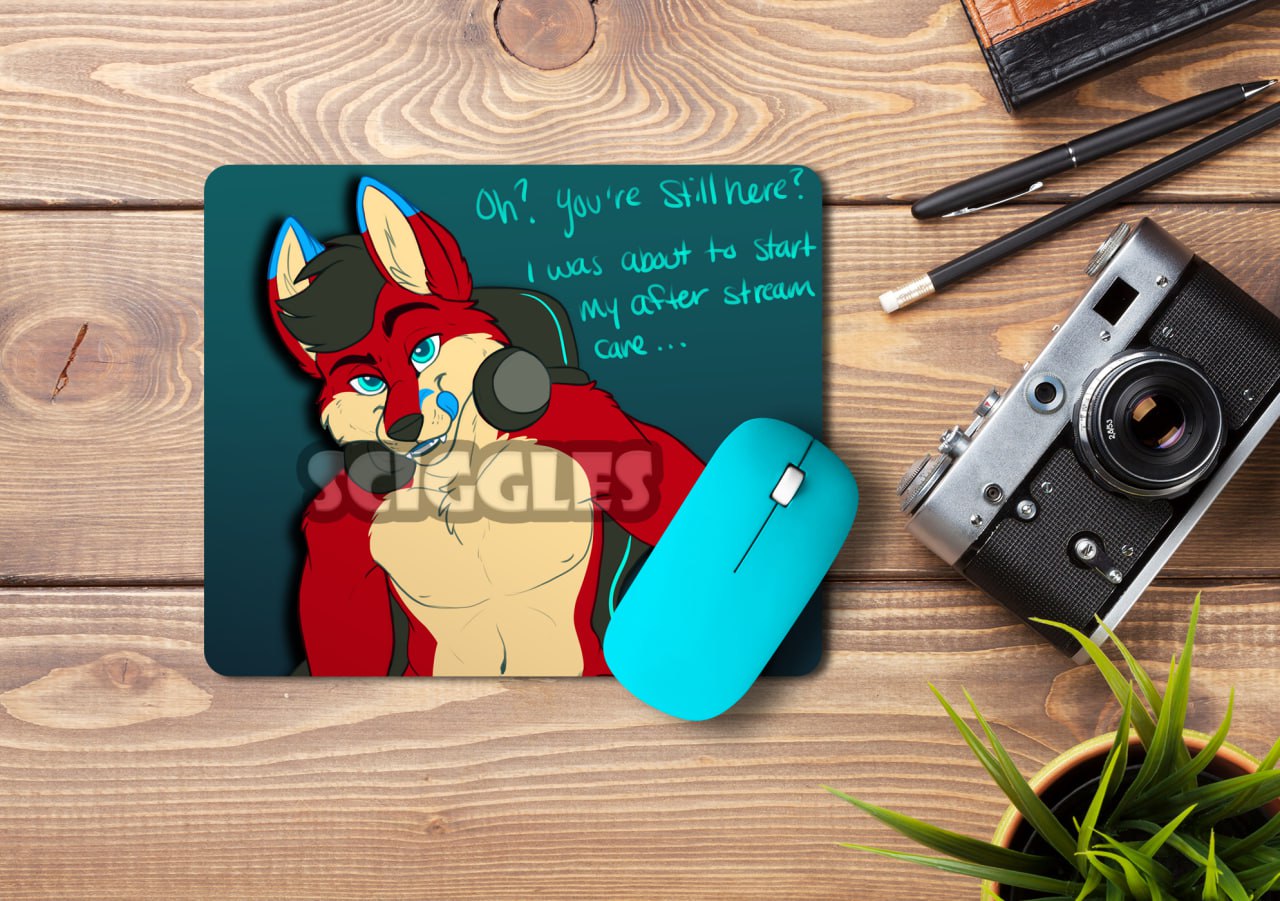 After Stream Care Jericho_fox Mousepads