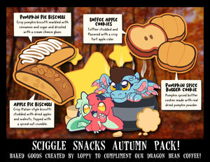 Sciggle Snacks Autumn Packs