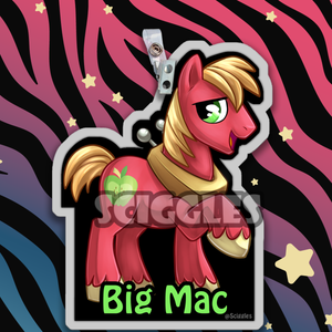 Pony Badges - Main Characters, Badges, Badges, Customizeable, Pony, Wearable - Sciggles