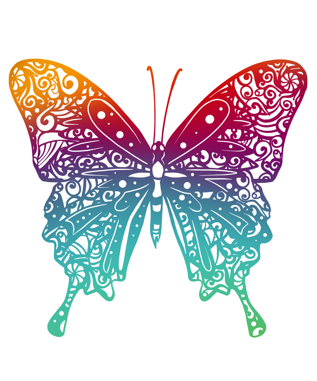 Butterfly 3" Stickers, Stickers - Sciggles