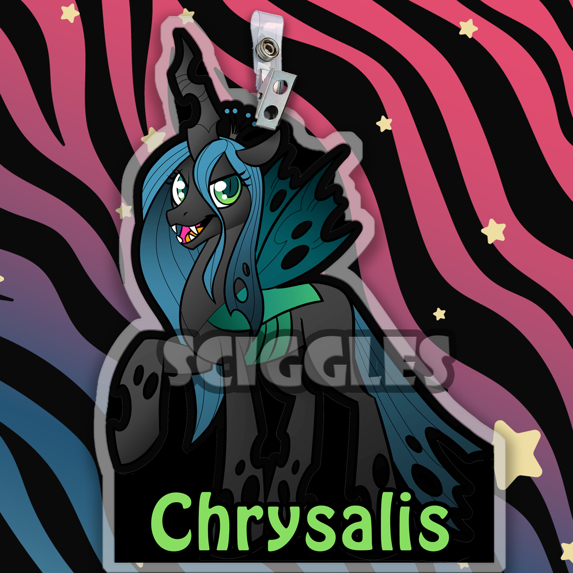 Pony Badges - Supporting Characters, Badges, Badges, Customizeable, Pony, Wearable - Sciggles