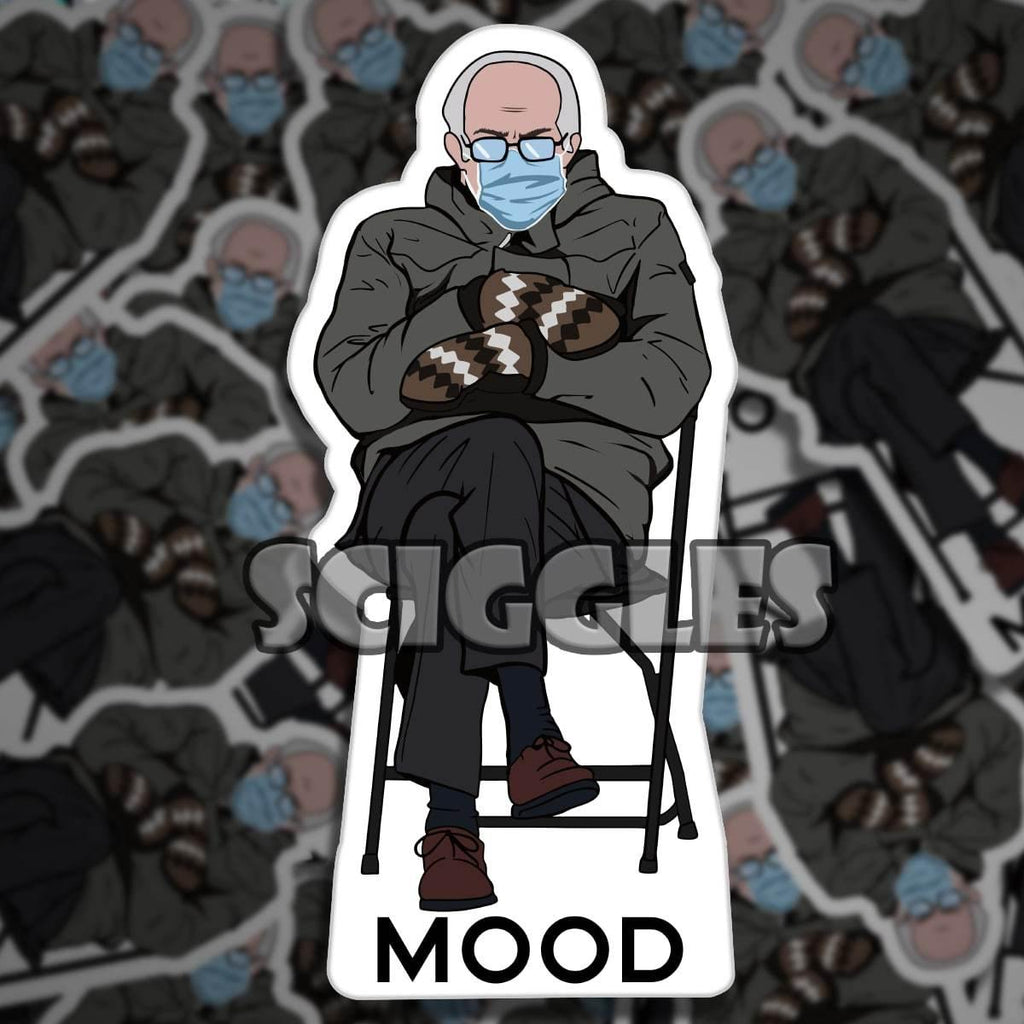Sticker - Cold Bernie is Mood, Stickers - Sciggles