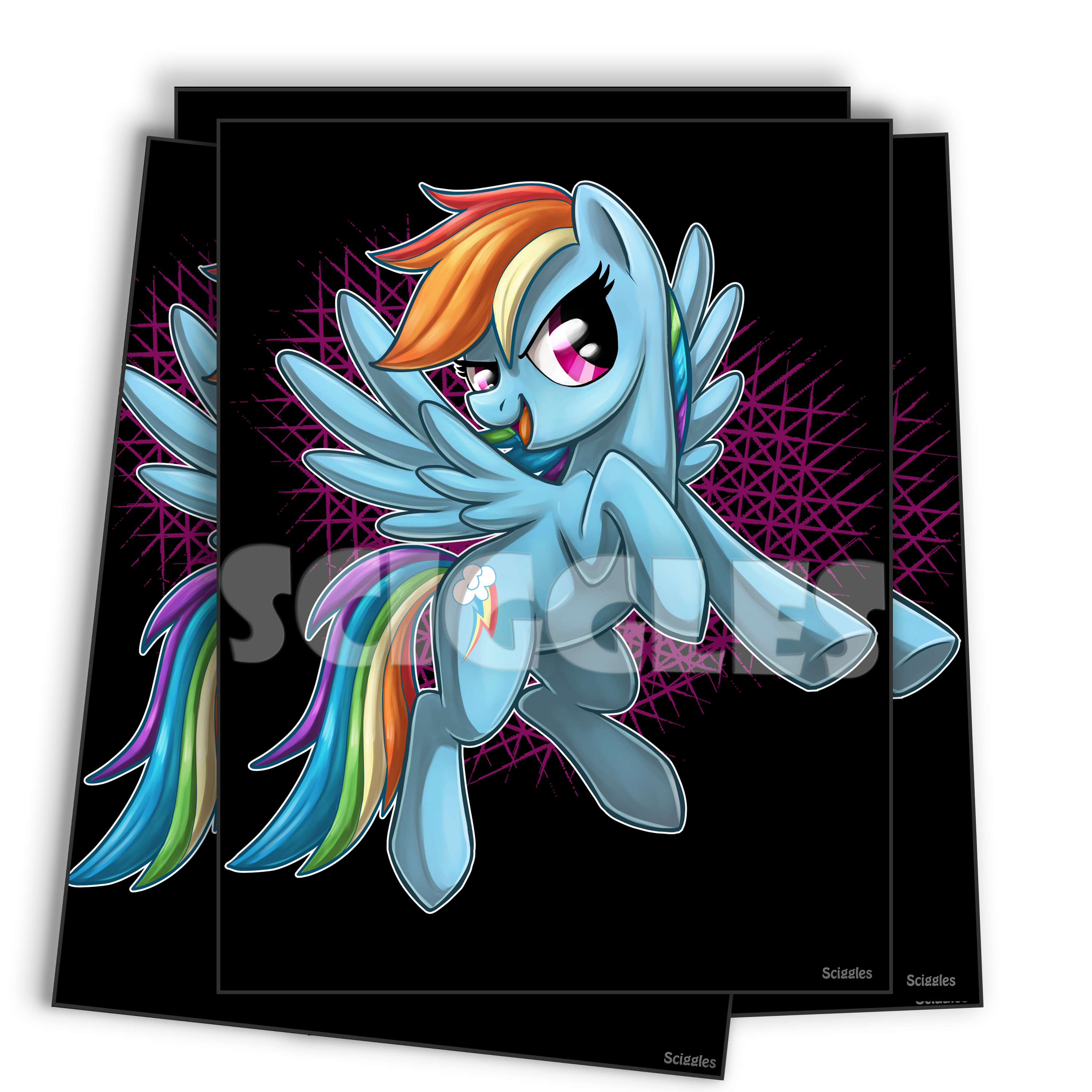 Pony Prints - 8.5"x11" - Canon Characters, Prints, 8.5x11, Pony, Prints - Sciggles