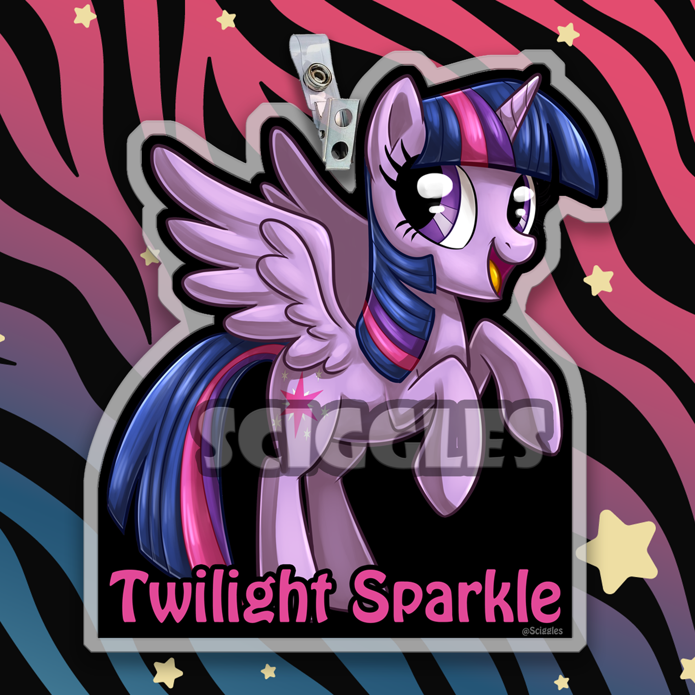 Pony Badges - Main Characters, Badges, Badges, Customizeable, Pony, Wearable - Sciggles