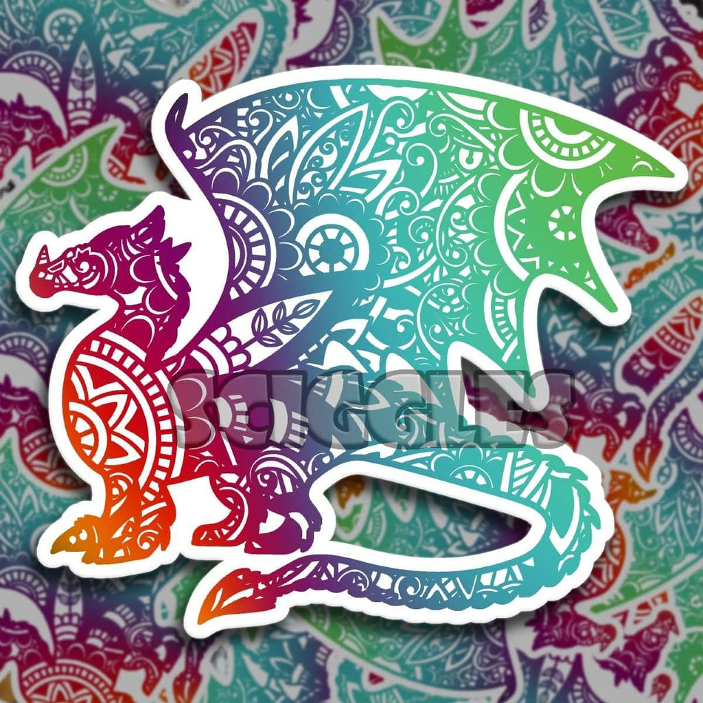 Dragon 3" Stickers, Stickers - Sciggles