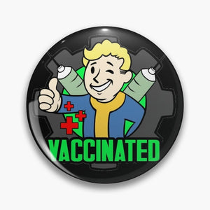 Buttons - Vaccinated!